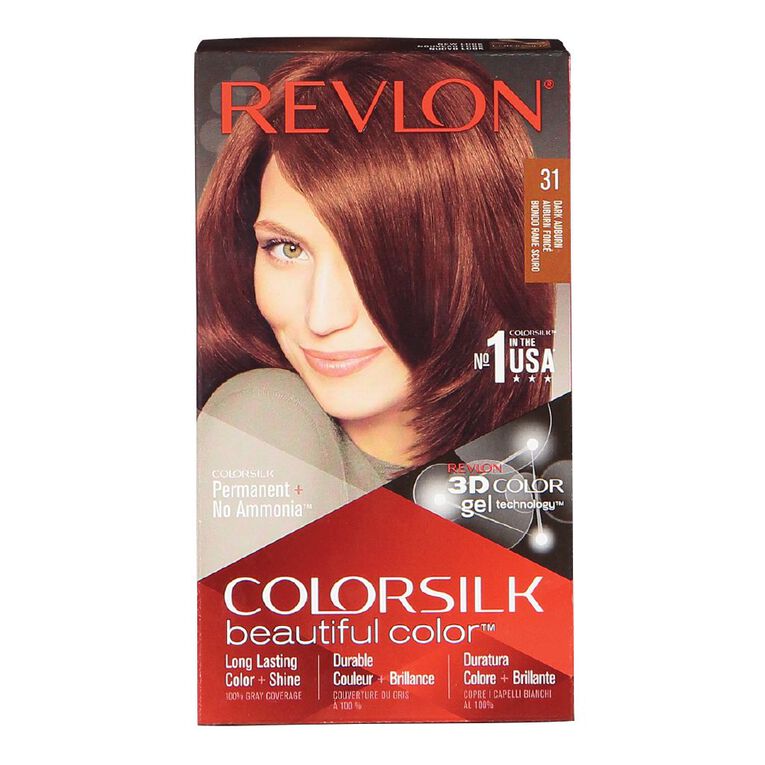 Revlon Coloursilk Hair Colour Dark Auburn 31, , hi-res