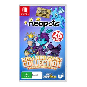 Nintendo Switch Neopets Mega Mini Games Collection Day 1 Edition