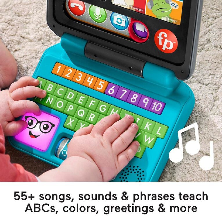 Fisher-Price Laugh & Learn Let's Connect Laptop, , hi-res