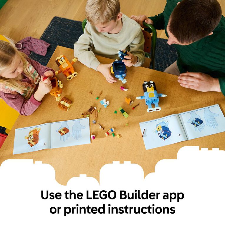 LEGO Bluey Brick-Built Family 11217, , hi-res