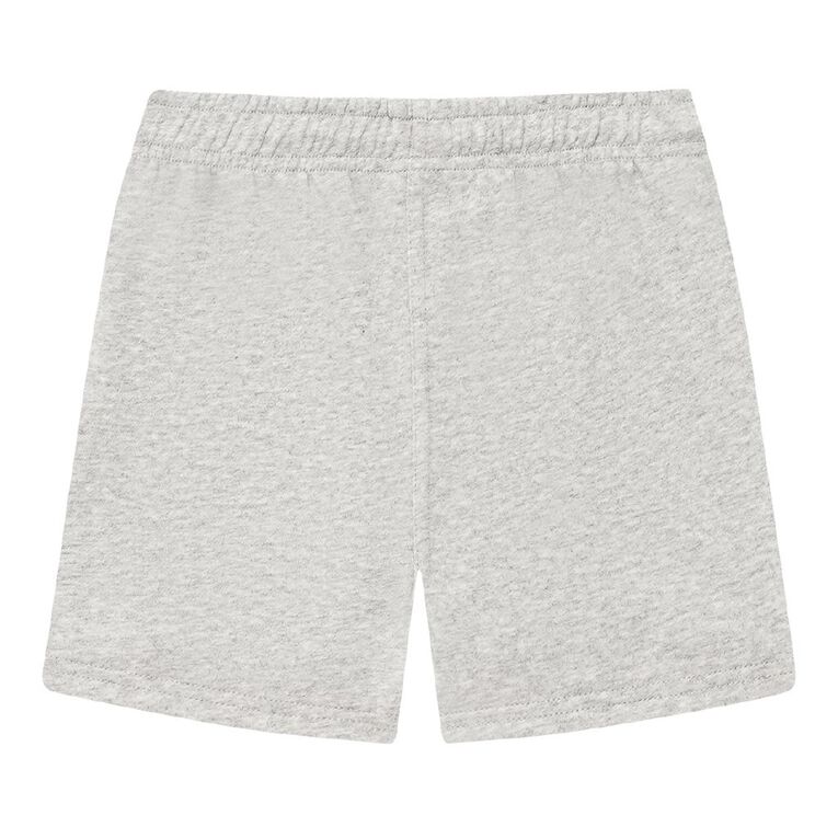 Young Original Toddler Printed Terry Shorts, Grey Mid, hi-res