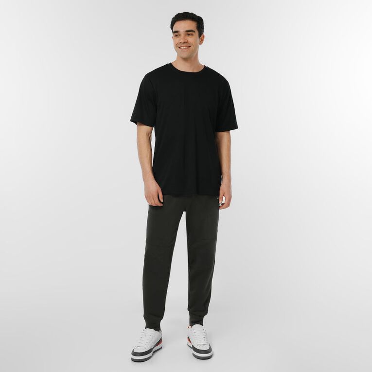 Active Intent Men's Panel Pants, Black, hi-res