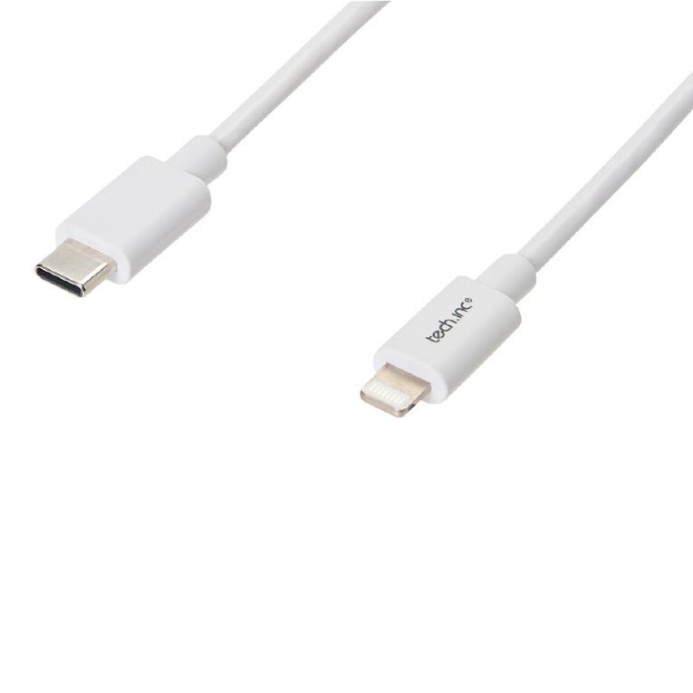 Tech.Inc USB-C to Lightning 2m White, , hi-res