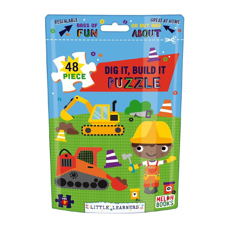Little Learner Dig It Build It Puzzle Bag The Warehouse