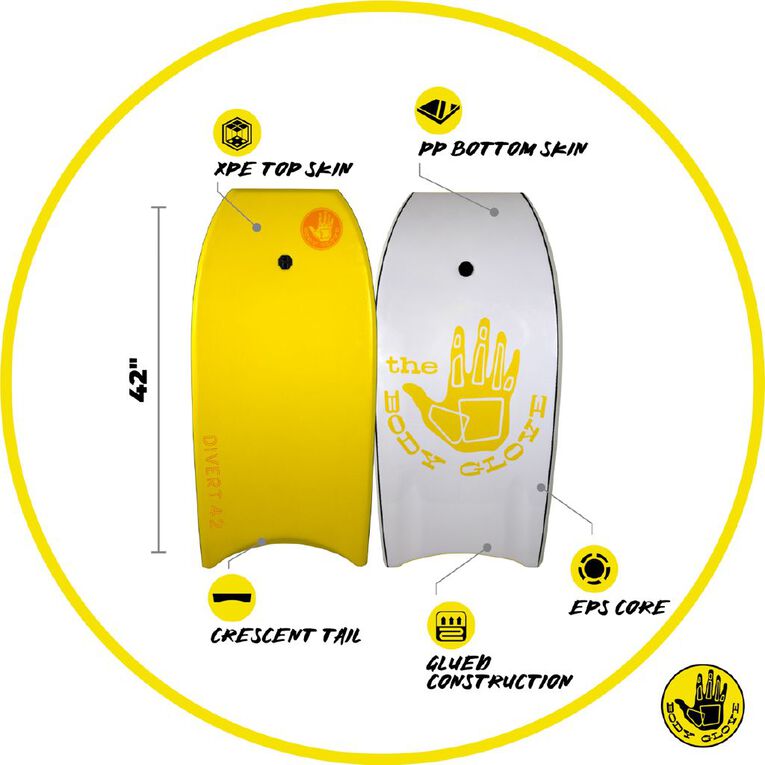 Body Glove Divert Bodyboard 42 Inch, , hi-res
