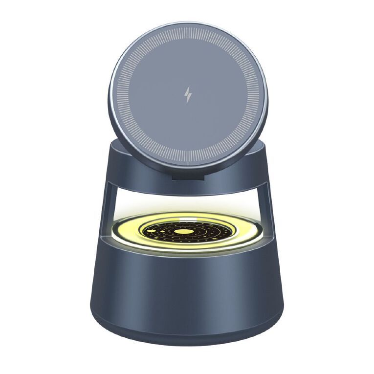 Tech.Inc 4 In 1 Wireless Charging Station With Night Lamp, , hi-res