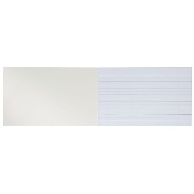 WS Exercise Book 1B2 7mm/14mm Ruled 24 Leaf Red, , hi-res