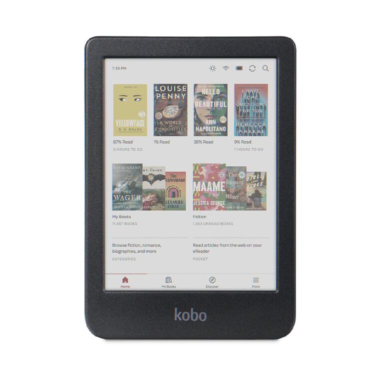 Kobo Clara Colour eReader Black, , hi-res
