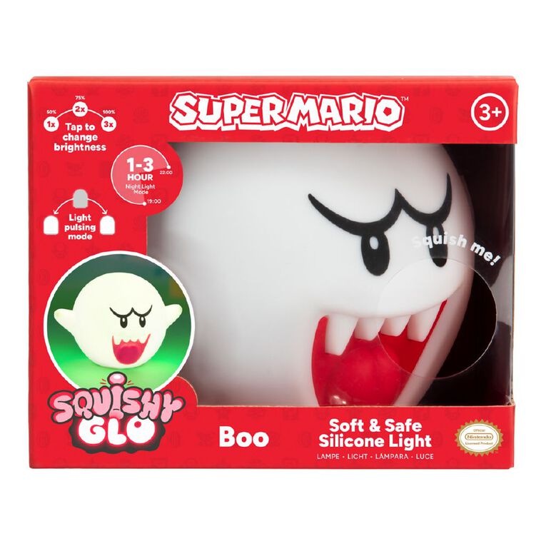 Paladone Super Mario Boo SquishyGlo Light, , hi-res