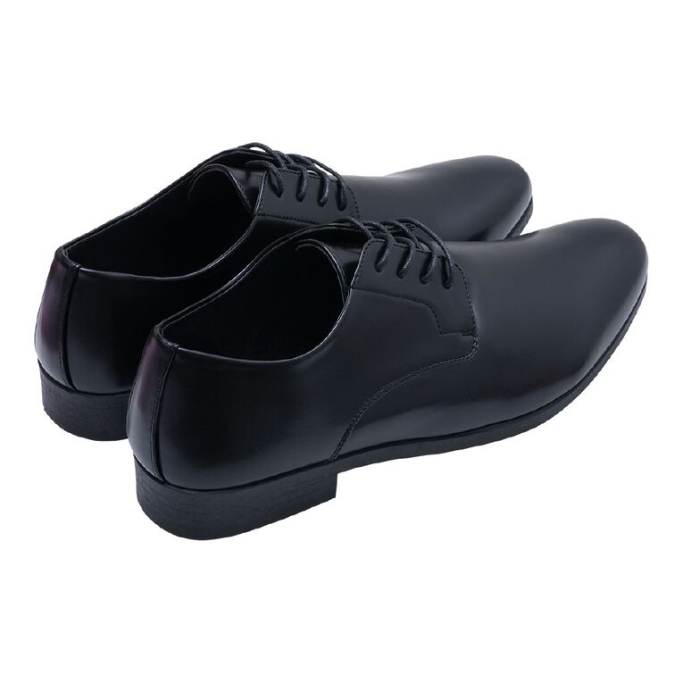 H&H Men's Tony Lace up Dress Shoes, Black, hi-res