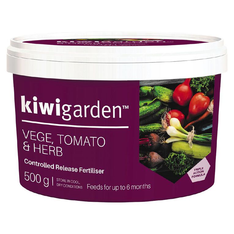 Kiwi Garden Vegetable Controlled Release Fertiliser 500g, , hi-res