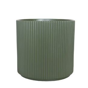 Northcote Pottery Mia Cylinder Pot 22.5cm Green