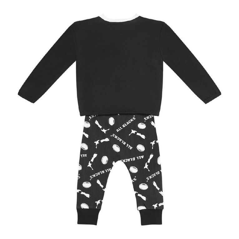 All Blacks Babies' 3 Piece Sweater Set, Black, hi-res