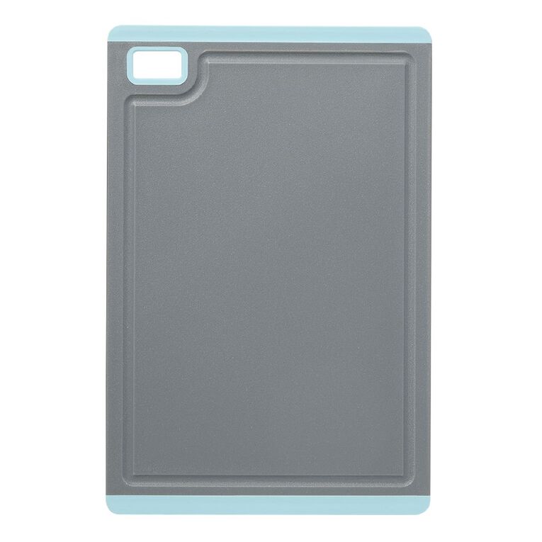 Living & Co Non Slip Chopping Board Blue Small, , hi-res