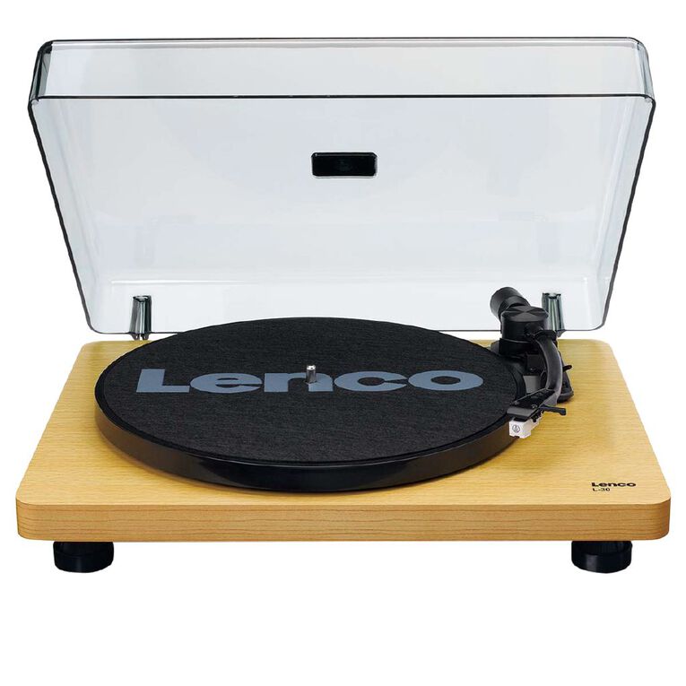 Lenco L30WD Belt-Drive Turntable with MMC Cartridge Wooden, , hi-res