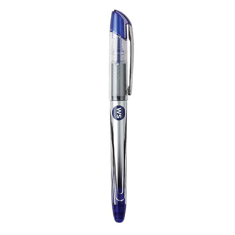 WS Roller Ball Pen Blue Blue Mid 10 Pack, , hi-res