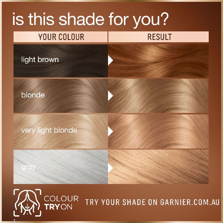 Garnier Good Hair Colour Almnd Crme Drk Blnde 7.0, , hi-res