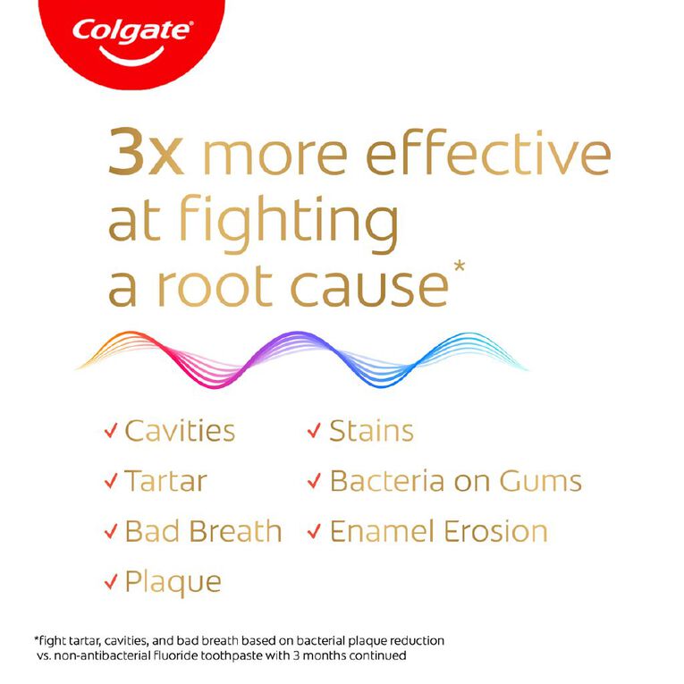 Colgate Total Original Antibacterial Fluoride Toothpaste 40g, , hi-res