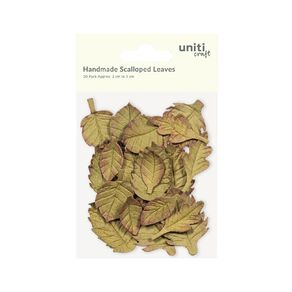 Uniti Scalloped Leaves 20 Piece
