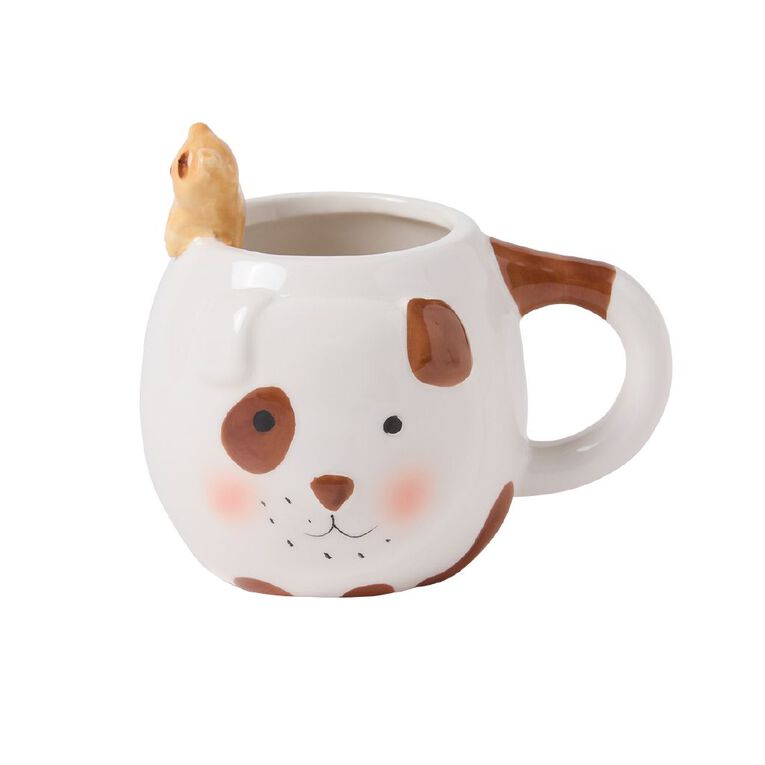 Living & Co Patch Pup Mug Ivory, , hi-res