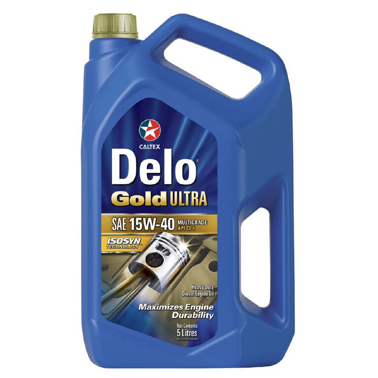 Caltex Delo Gold Ultra 15W40 5L 5L, , hi-res