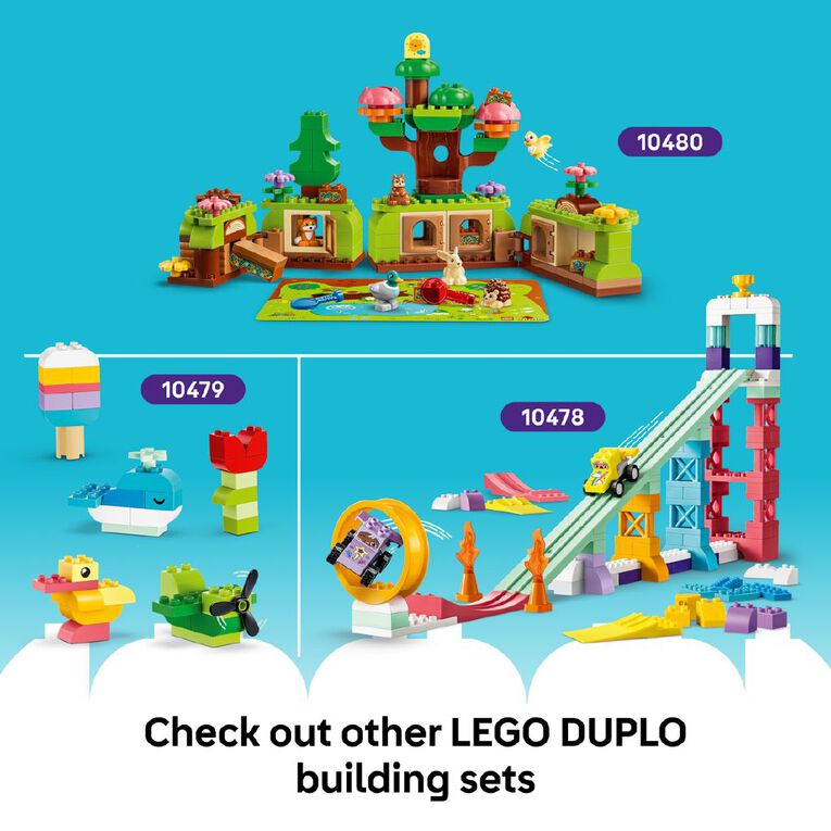 LEGO DUPLO 3 in 1 Creative Ramps with Vehicles 10478, , hi-res