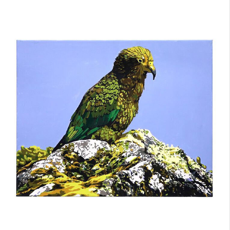 Uniti Art Paint By Numbers Kea, , hi-res