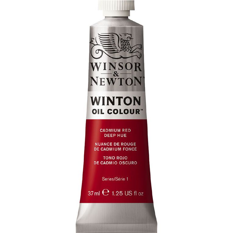 Winsor & Newton Winton Oil Paint 37ml Cadmium Red Deep Hue, , hi-res