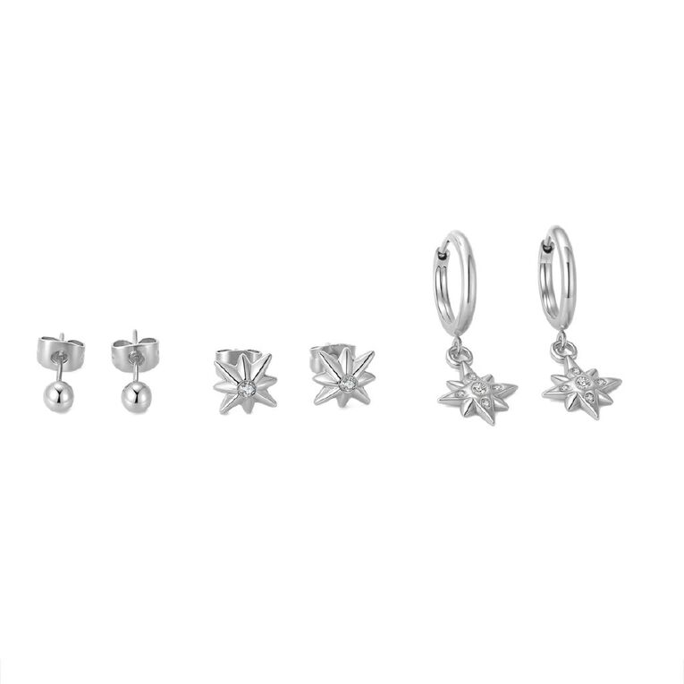 Earrings 3 Pairs, , hi-res
