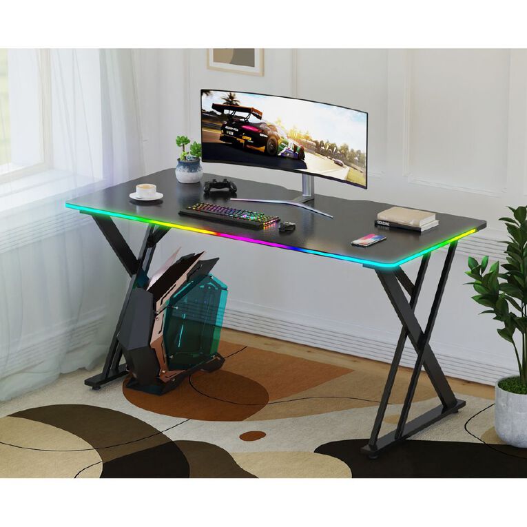 Workspace RGB Gaming Desk 1500W, , hi-res