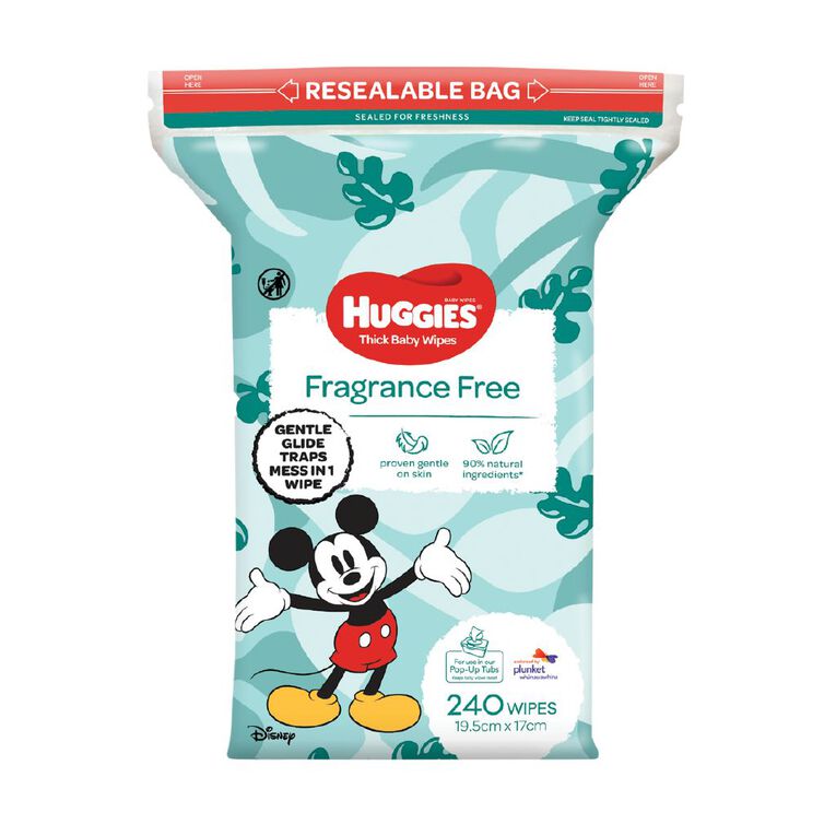 Huggies Baby Wipes Unscented Jumbo Pack The Warehouse