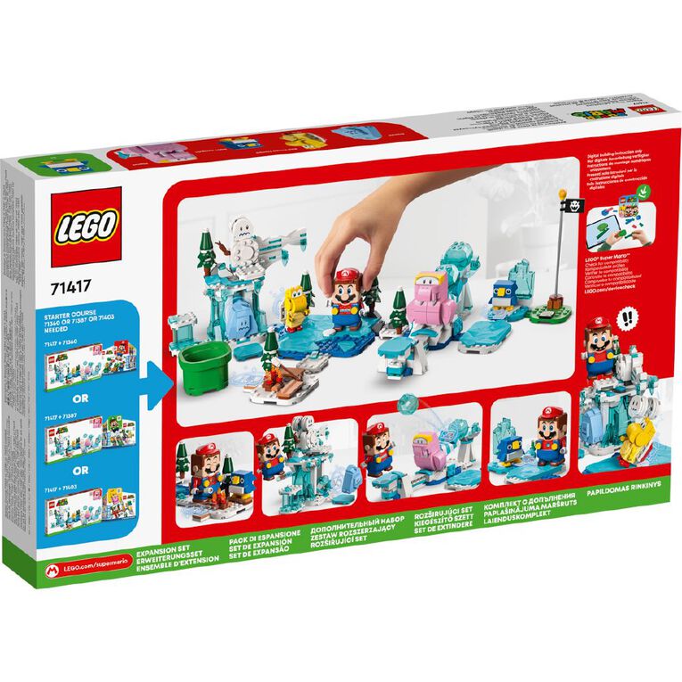 Super Mario LEGO Fliprus Snow Adventure Expansion Set 71417, , hi-res