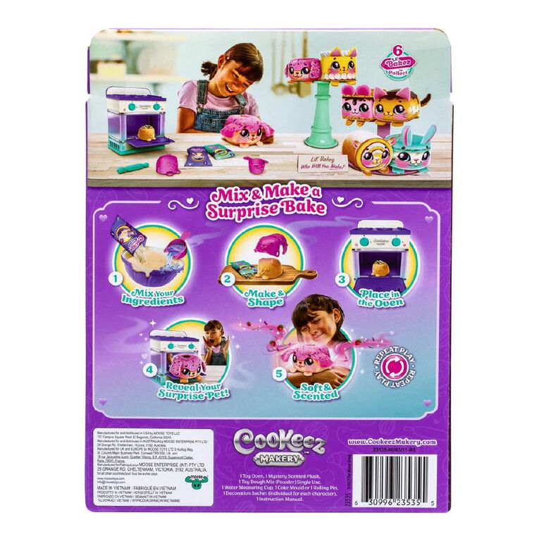 Cookeez Makery Little Bakes Oven Playset, , hi-res