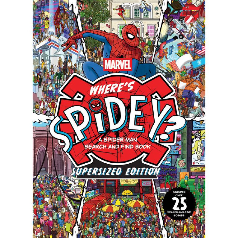 Disney: Wheres Spidey? A Spider-Man Search-And-Find Book, , hi-res