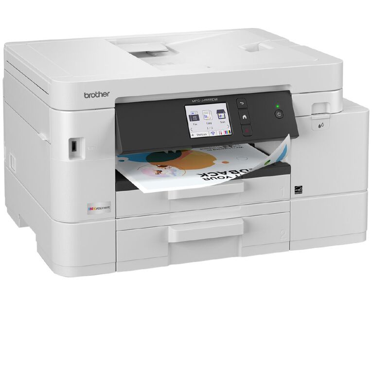 Brother Inkvestment MFC-J4555DW Colour Multi-Function A4 Inkjet Printer, , hi-res