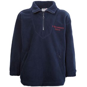 Schooltex St Bernadette's Polar Fleece Top with Embroidery
