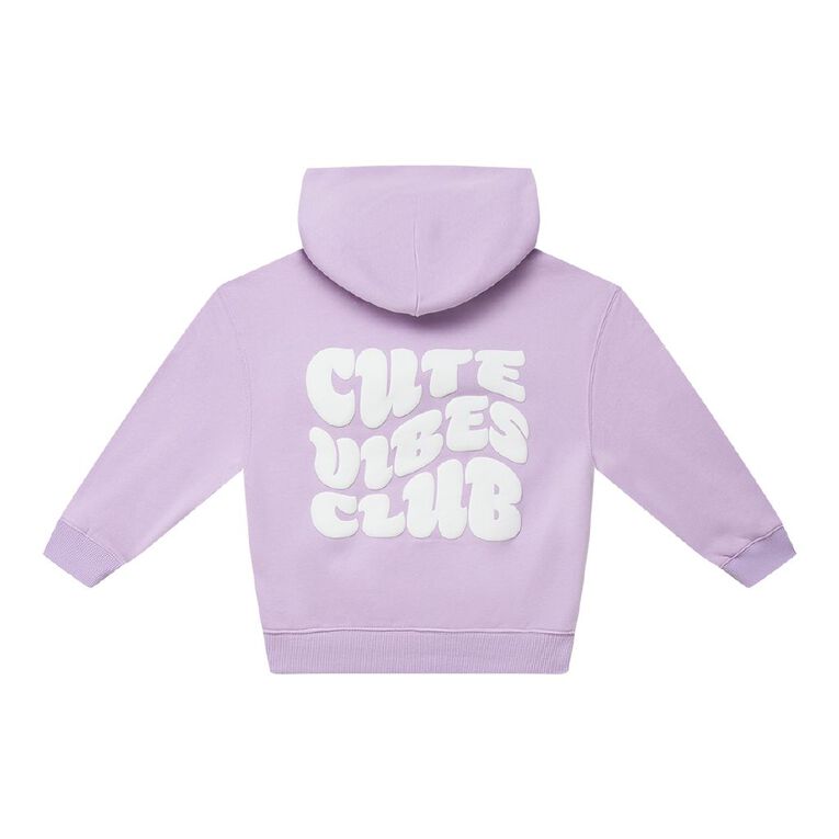 Young Original Mid Weight Pullover Hoodie, Purple Mid, hi-res