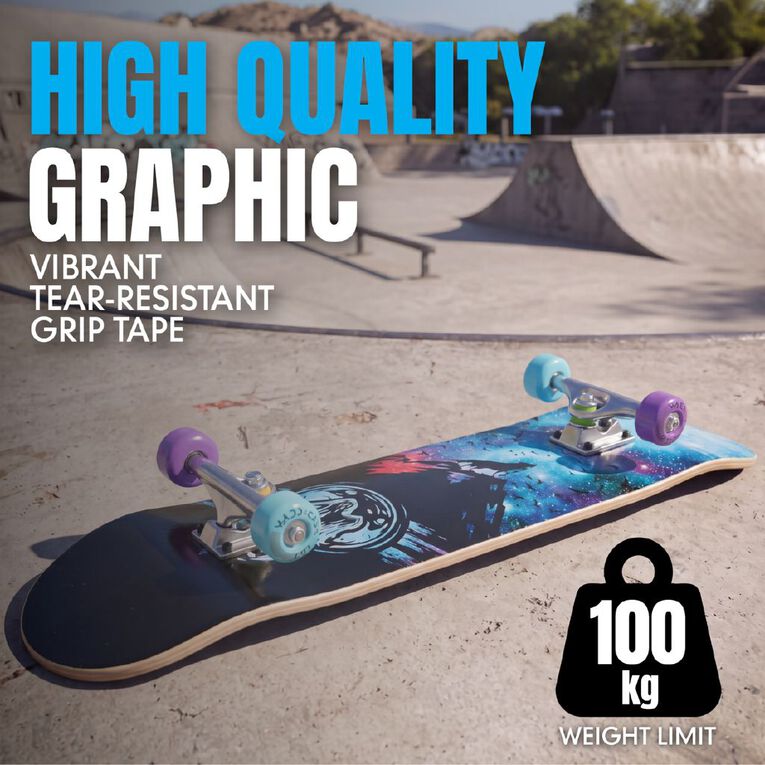 MADD Gear Nollie Skateboard Harmony Wolf, , hi-res