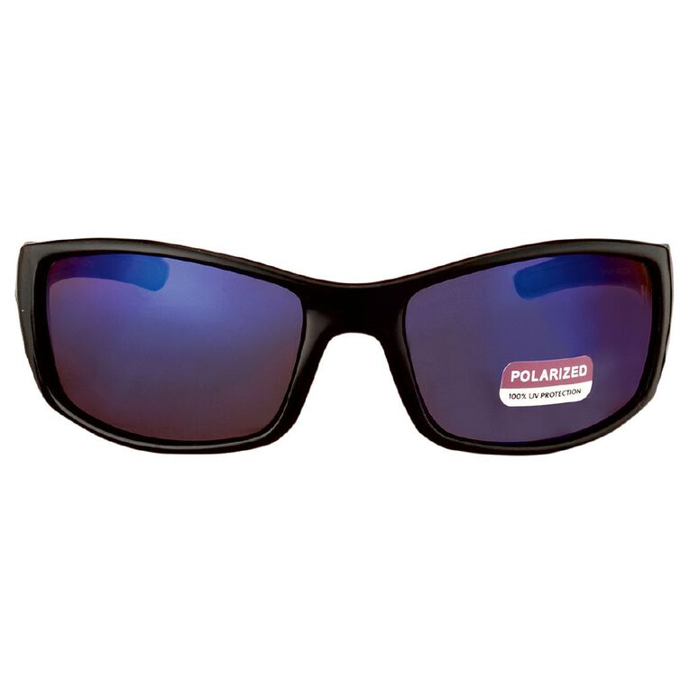 H&H Men's Wrap Polarised Sunglasses, , hi-res