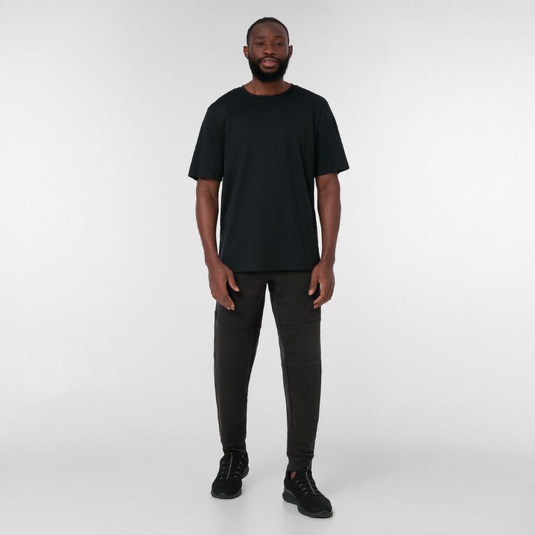 Active Intent Men's Panel Pants, Black, hi-res