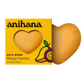 Anihana Heart Bath Bomb Mango Passion