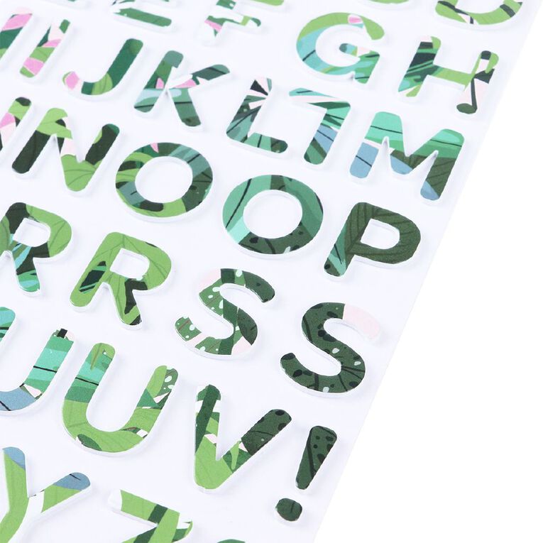 Uniti Plant Person Alpha Stickers, , hi-res