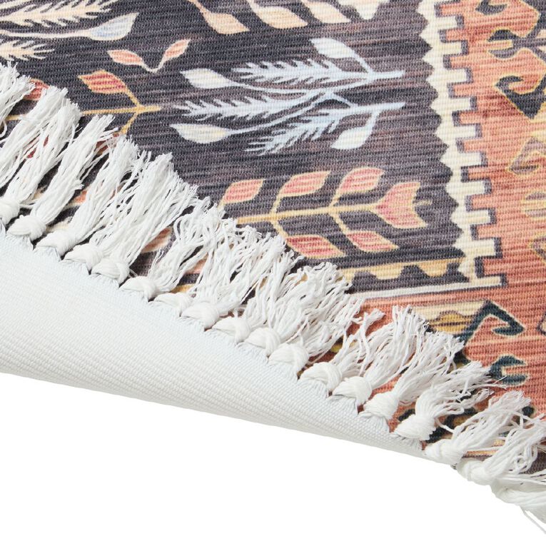 Living & Co Printed Rug Aztec 140 x 70 cm 70 x 140cm, , hi-res