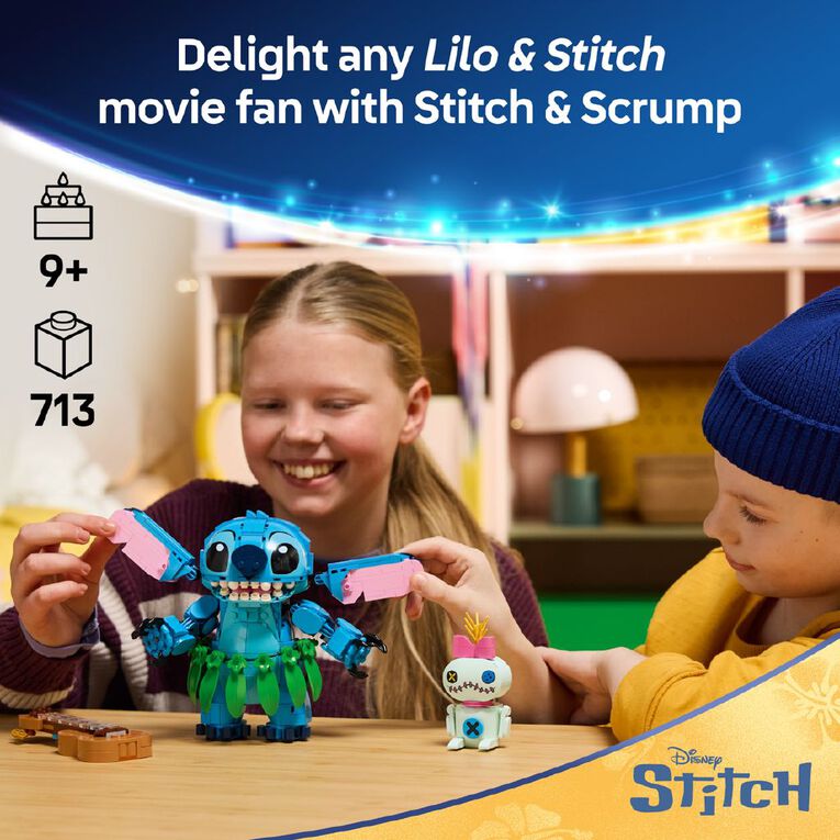 LEGO Disney Classic Stitch & Scrump 43296, , hi-res