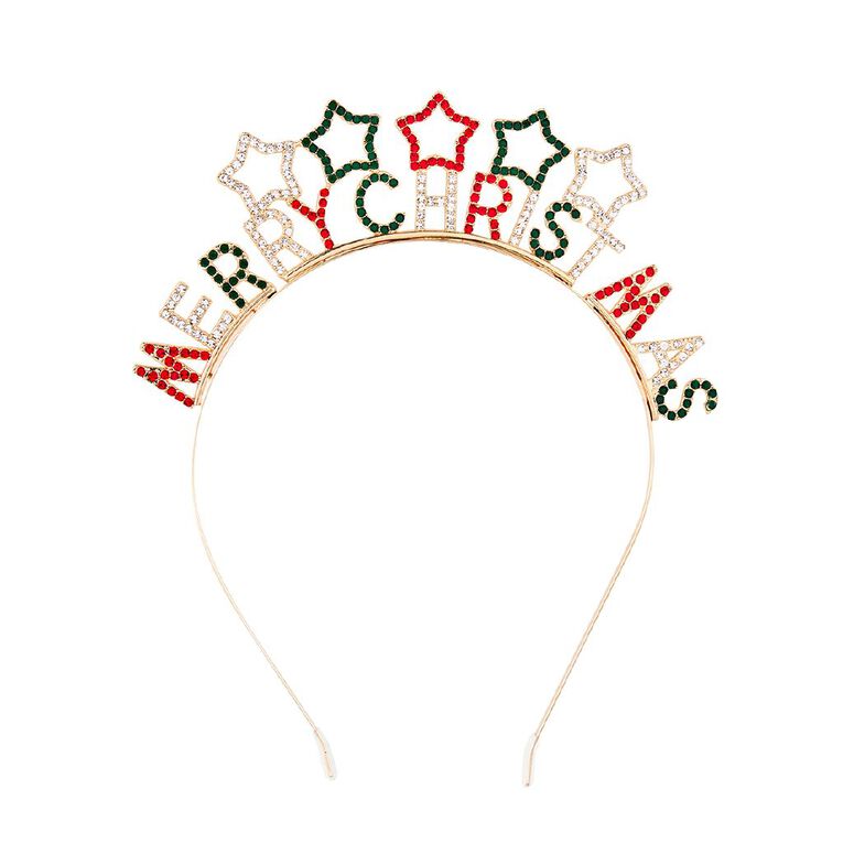 Wonderland Christmas Gem Headband, , hi-res