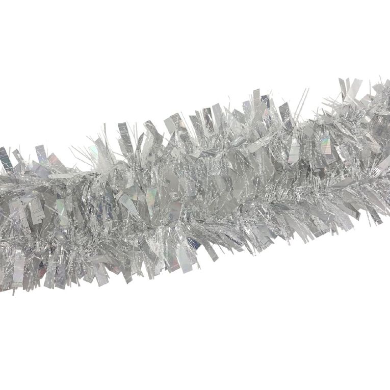 Wonderland Iridescent Tinsel Silver 2m, , hi-res