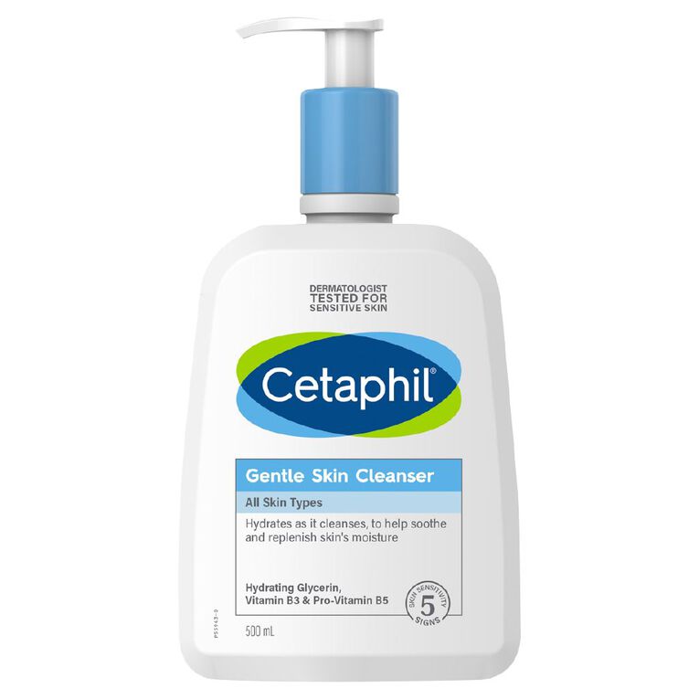 Cetaphil Gentle Skin Cleanser 500ml, , hi-res