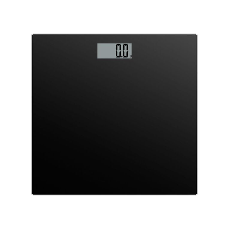Living & Co Digital Glass Scale Black, , hi-res