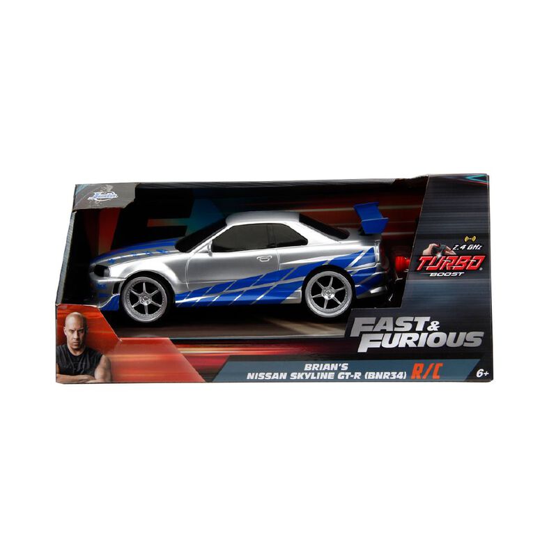 Jada Radio Controlled 1:24 Fast & Furious Car Assorted, , hi-res