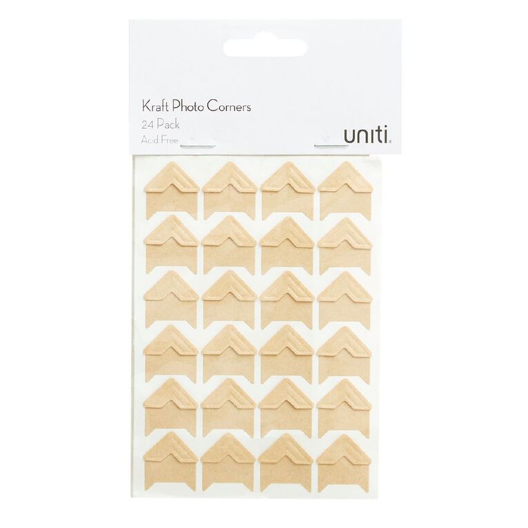 Uniti Photo Corners 24 Pack, , hi-res
